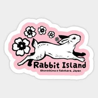 Rabbit Island Tourism Shirt Sticker